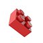 Red Toy Brick 2x2