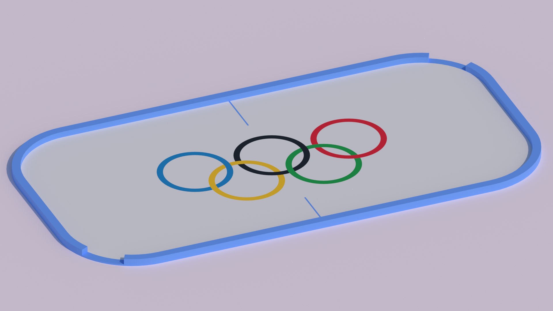 3D Figure Skating Rink model - TurboSquid 1835597
