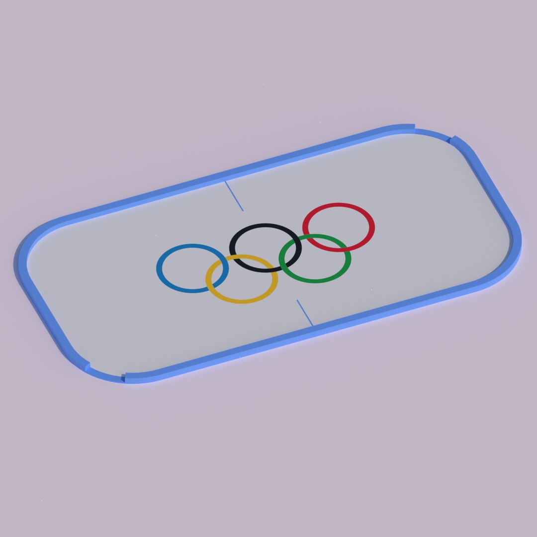 3D Figure Skating Rink model - TurboSquid 1835597