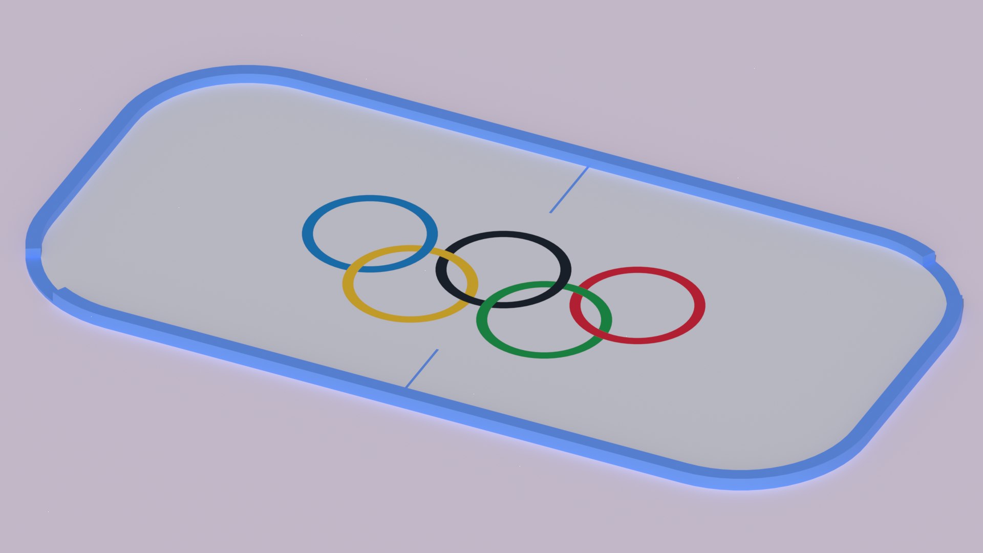 3D Figure Skating Rink model - TurboSquid 1835597