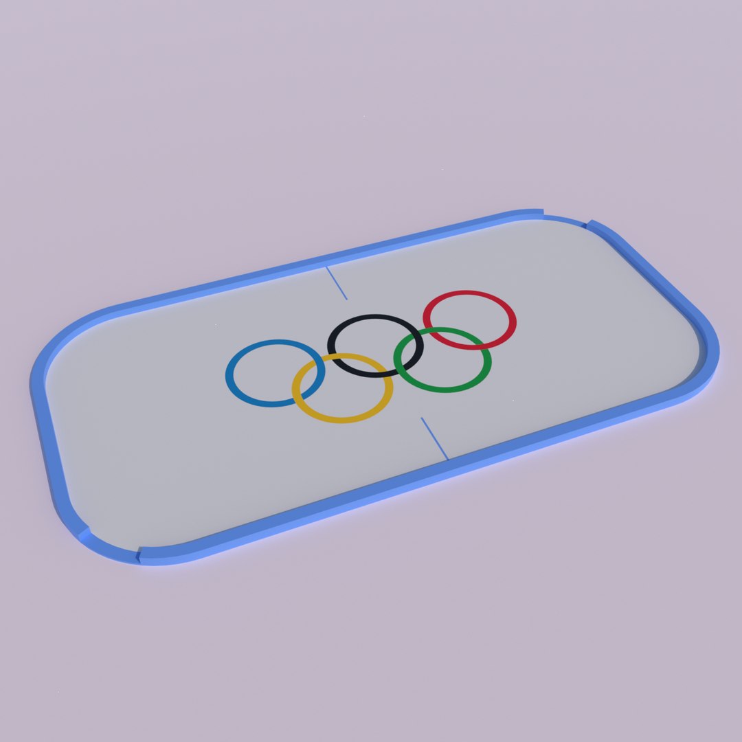 3D Figure Skating Rink model - TurboSquid 1835597