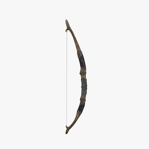 Medieval bow 3D