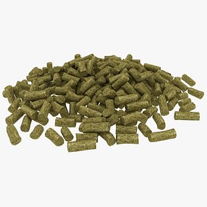 rabbit food pile 3D model