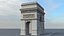 3D model 3 Landmarks UHD PBR