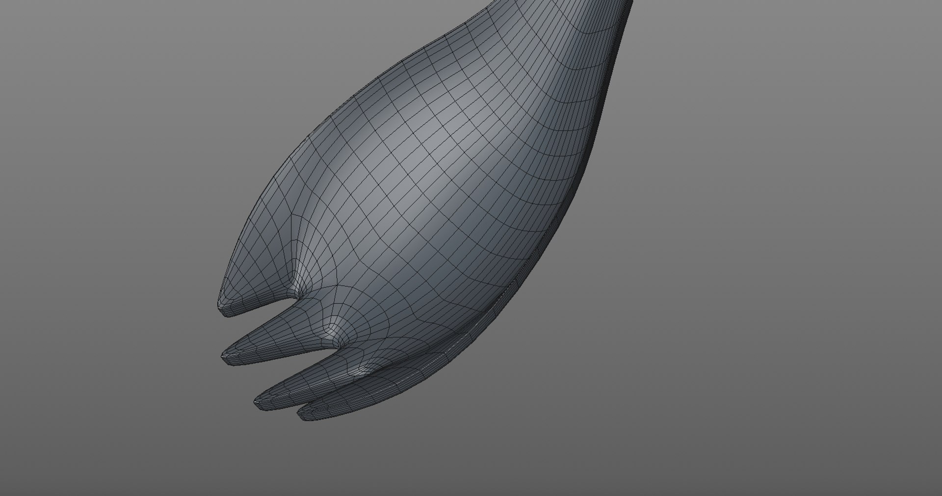 Snow Peak Blue Spork 3D Model - TurboSquid 1416604
