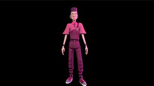 3D CHARACTER CONCEP model