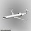 Bombardier CRJ-700 Generic biały