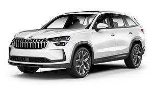 3D Skoda Kodiaq 2024 model
