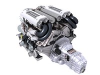 Bugatti Veyron engine