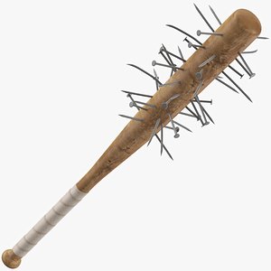 Nailed Baseball Bat 02