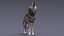 Gray Wolf Rigged