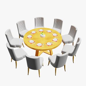 Table and Chair Restaurant Full Set