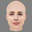 Aya Cash Head - No Hair - Low poly head for game