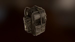 backpack tactical 3D model