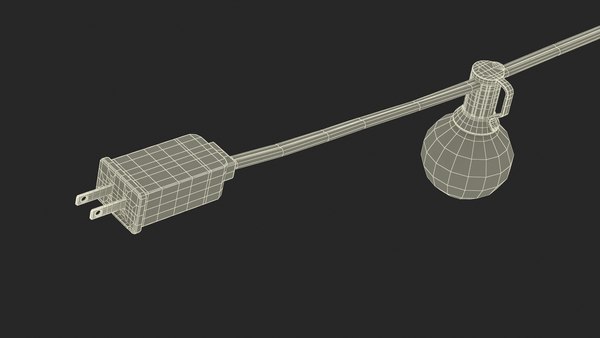 modelo 3d Luces de cadena al aire libre - TurboSquid 1997406