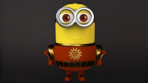 3D model minions shakthimaan