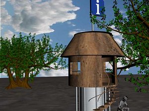 3d model shelter park
