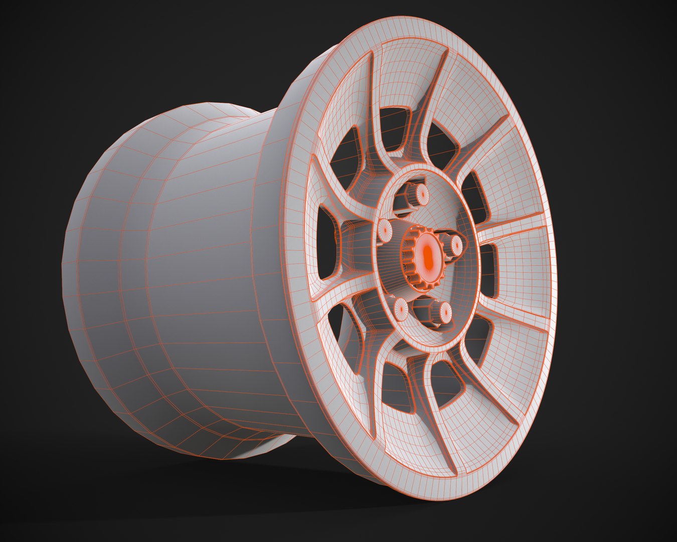 Vector Rim American Racing Model - TurboSquid 1539429