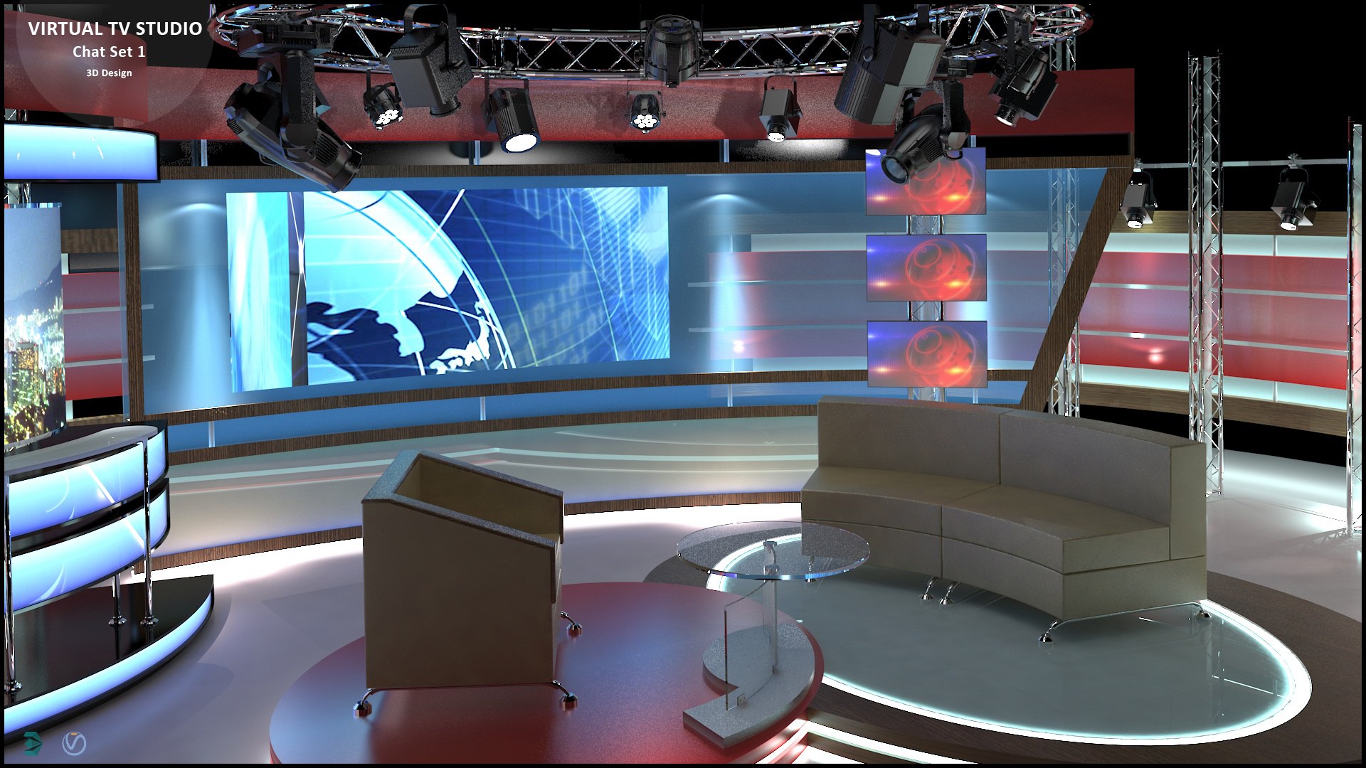 3D Virtual TV Studio Sets - Collection Vol 12 - 4 PCS DESIGN model https://p.turbosquid.com/ts-thumb/Fc/iUYMZ4/KD/04chatset161920x1080/jpg/1670864329/1920x1080/fit_q87/672e6ff968b0afd181c1885c69c3da76172840f8/04chatset161920x1080.jpg