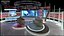 Virtual TV Studio Set - Collection Vol 12 - 4 PCS DESIGN