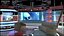 Virtual TV Studio Set - Collection Vol 12 - 4 PCS DESIGN