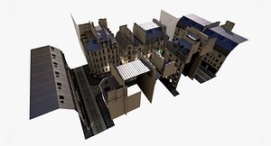 paris city modular - model