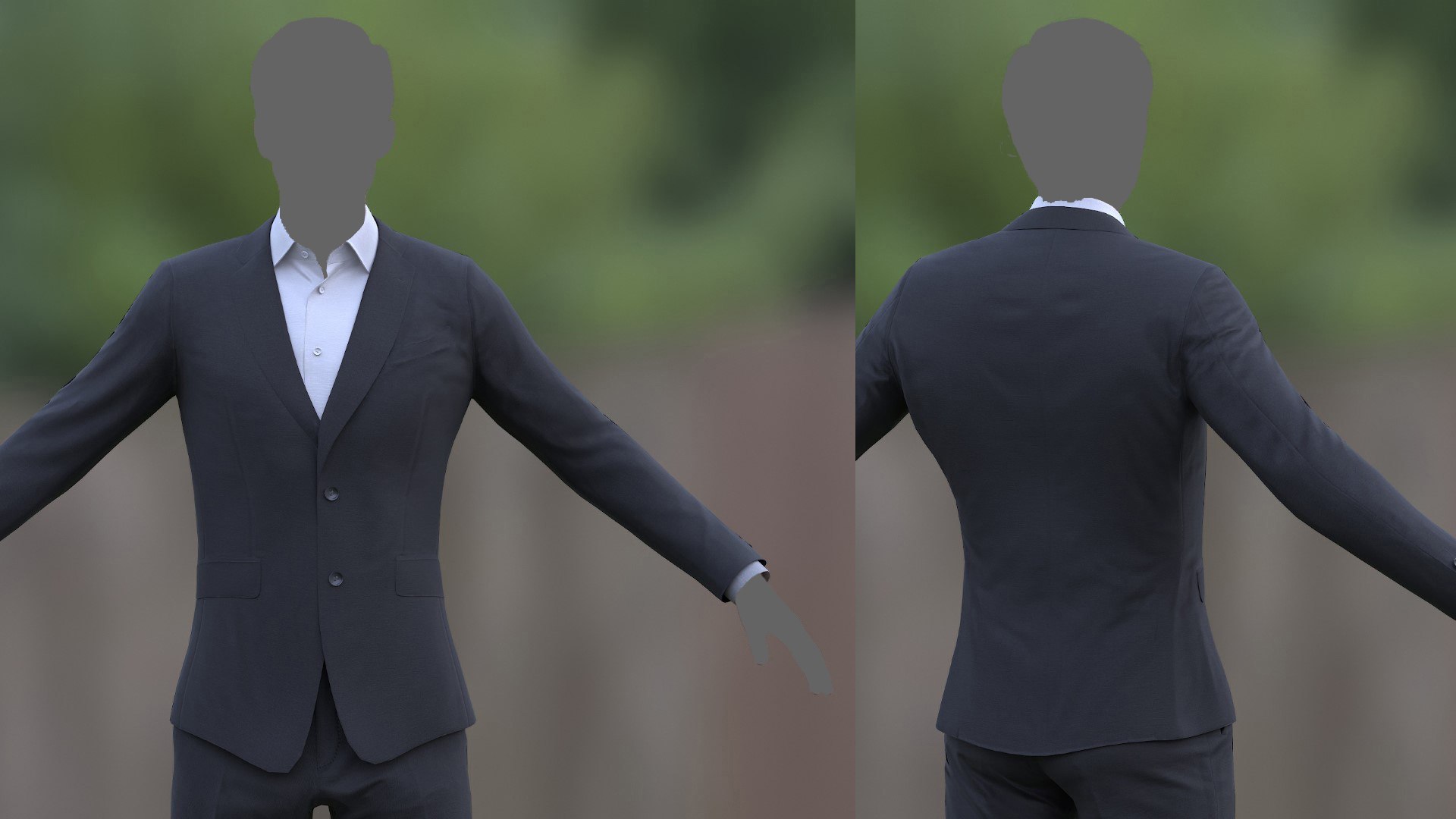 Business Jacket 34 - All MH Bodies UE5 Skeletons - Rigged 3D Model ...