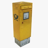 German Mailbox lowpoly