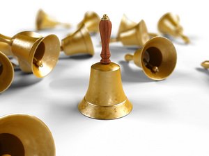 3dsmax hand bell