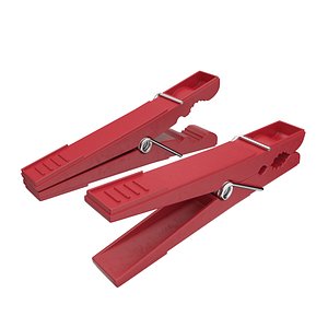 Red Plastic Clothespin