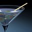 3d martini glass