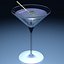 3d martini glass