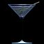 3d martini glass