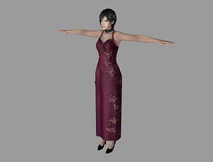ada wong 3D model