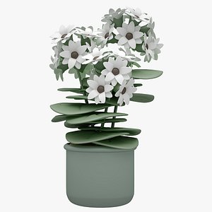 3D model flower