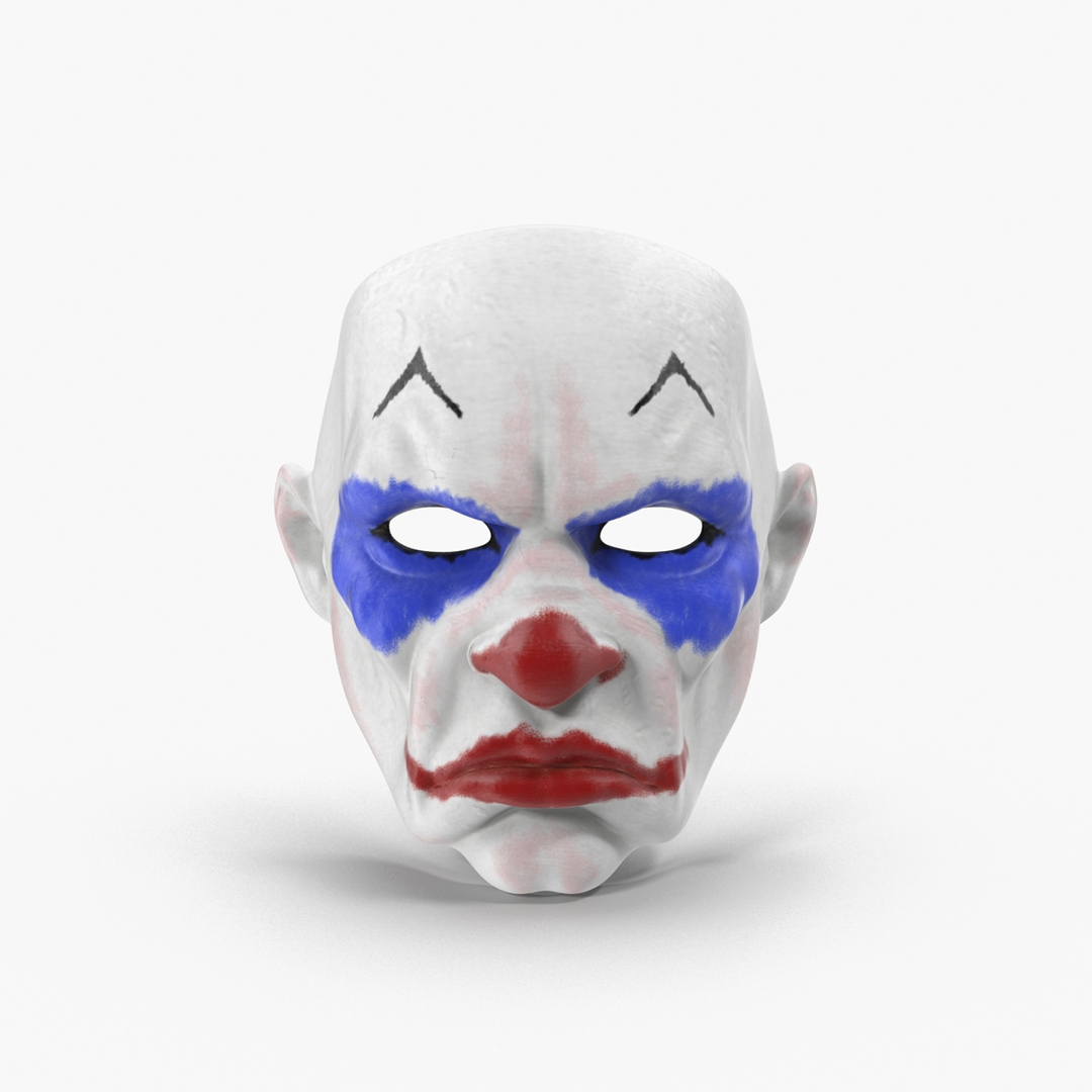 Nord Vest Ananiver morgue 3d clown mask model