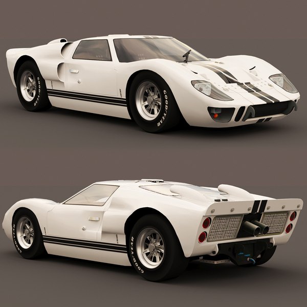 3D model ford gt40 1966 - TurboSquid 2031923