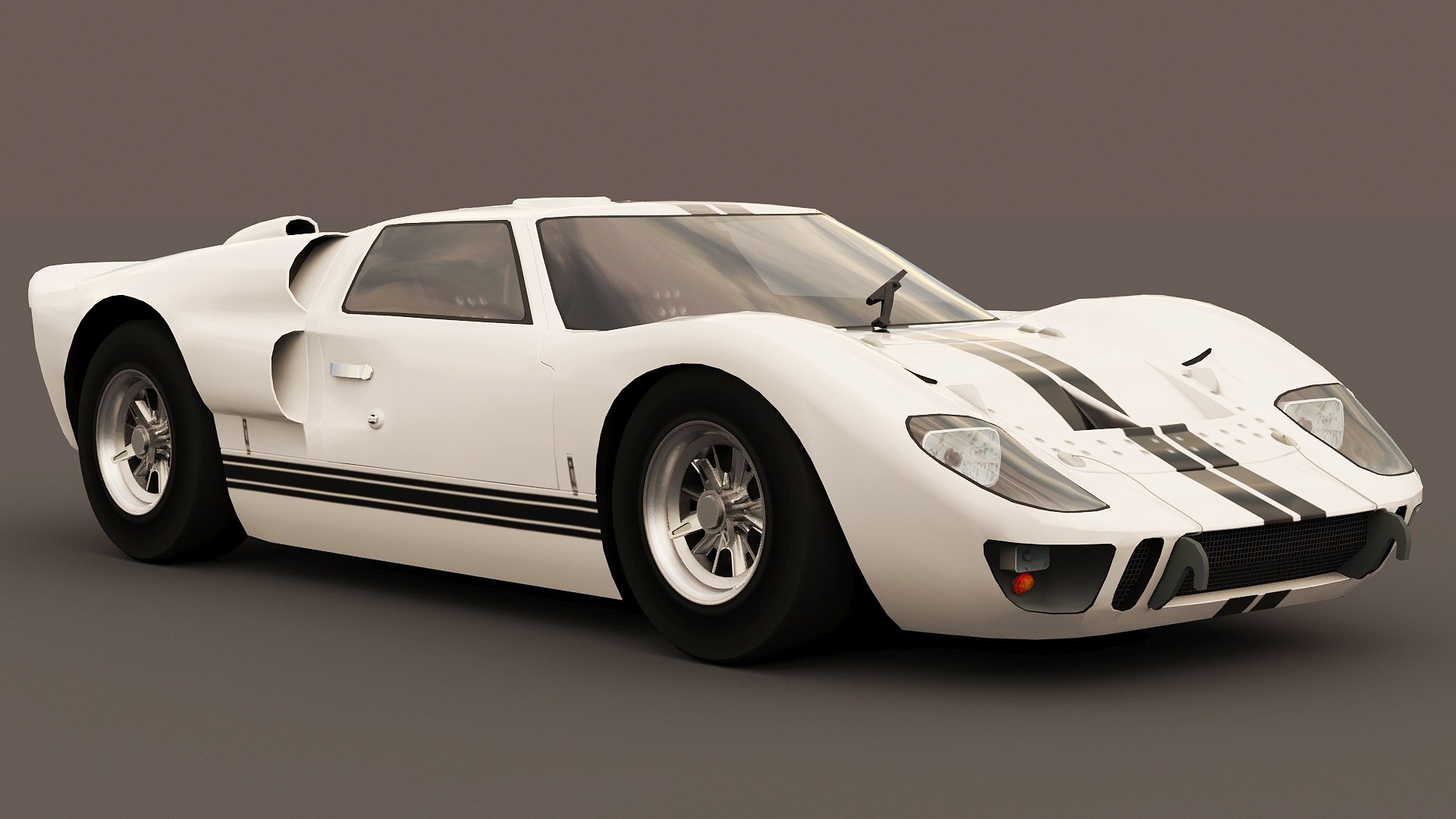 3D Model Ford Gt40 1966 - TurboSquid 2031923