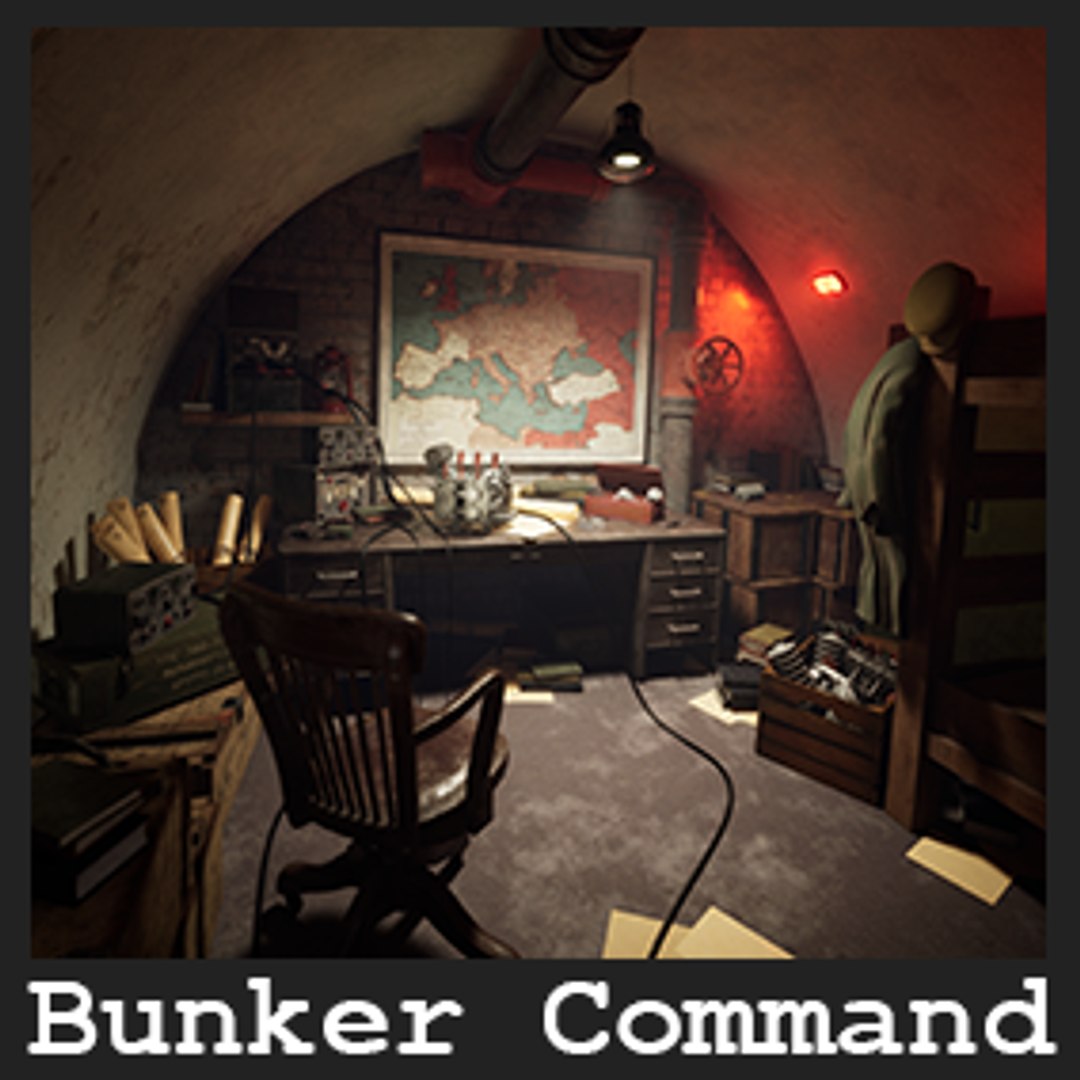 Bunker Command 42 Assets Model - TurboSquid 2197385