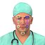 rigged doctors 2 3D model