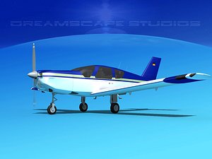 3d propeller tb-20 trinidad model