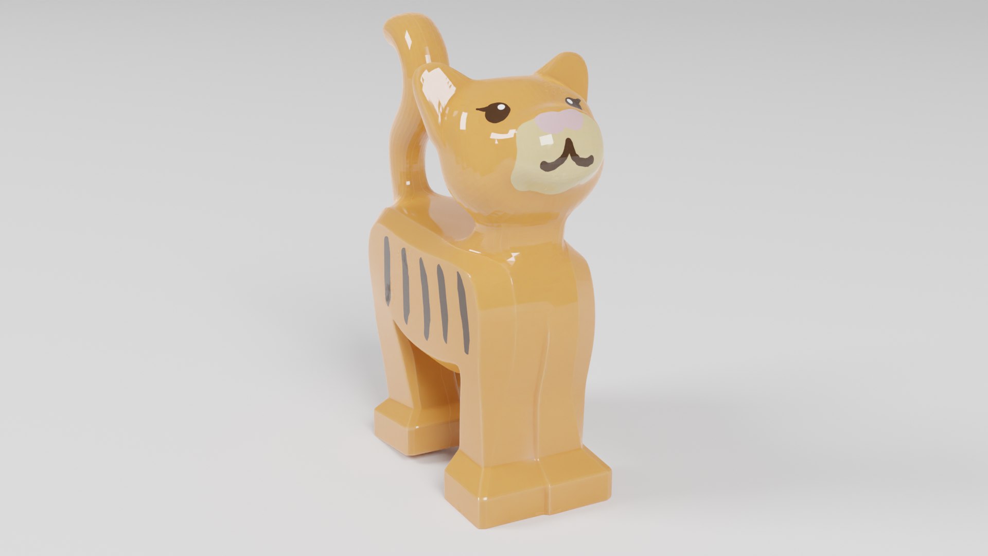 Modello 3D Gatto Lego - TurboSquid 1962308