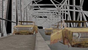 3D Pubg Mobile Bridge 3d Model