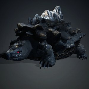 3D model AlligatorTurtle-V2c