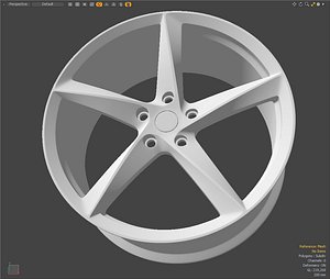 hubcaps modo 3D model