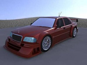 3d model mercedes c class dtm