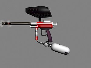 Paintball marker Modèle 3D in Autre 3DExport