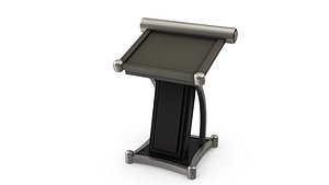 3D Metal pulpit