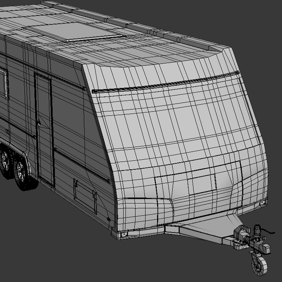 3ds Max Trailer Stationwagon