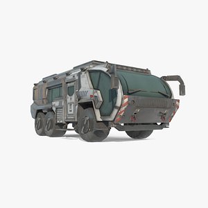 Sci Fi vehicle carrier 3D model